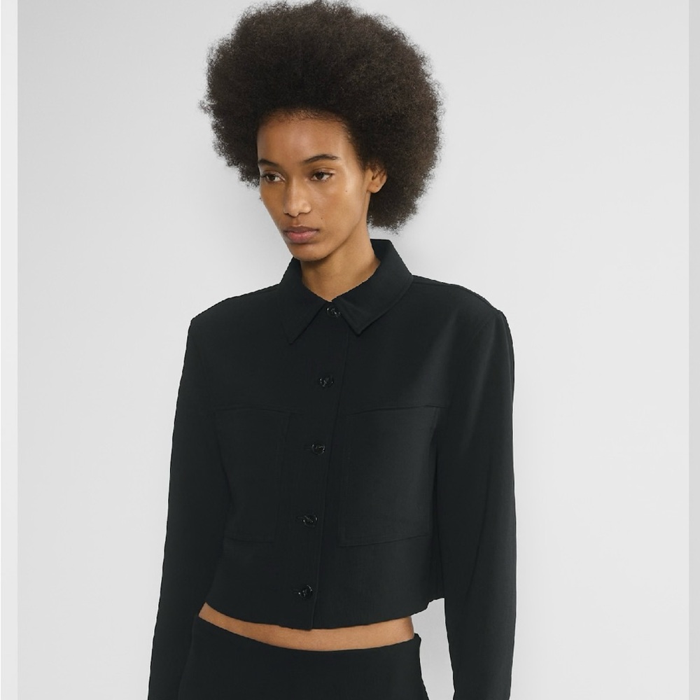 Aritzia Wilfred Little Cropped Jacket